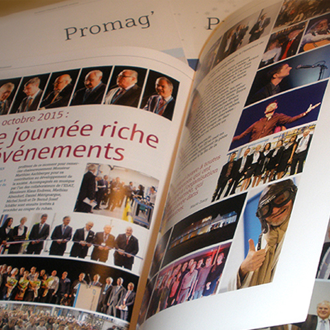 Journal interne Promag' réalisé pour Endress+Hauser dans le cadre de leur communication interne