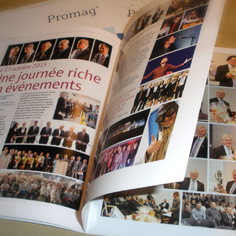 Page intérieure du journal interne Promag de Endress+Hauser