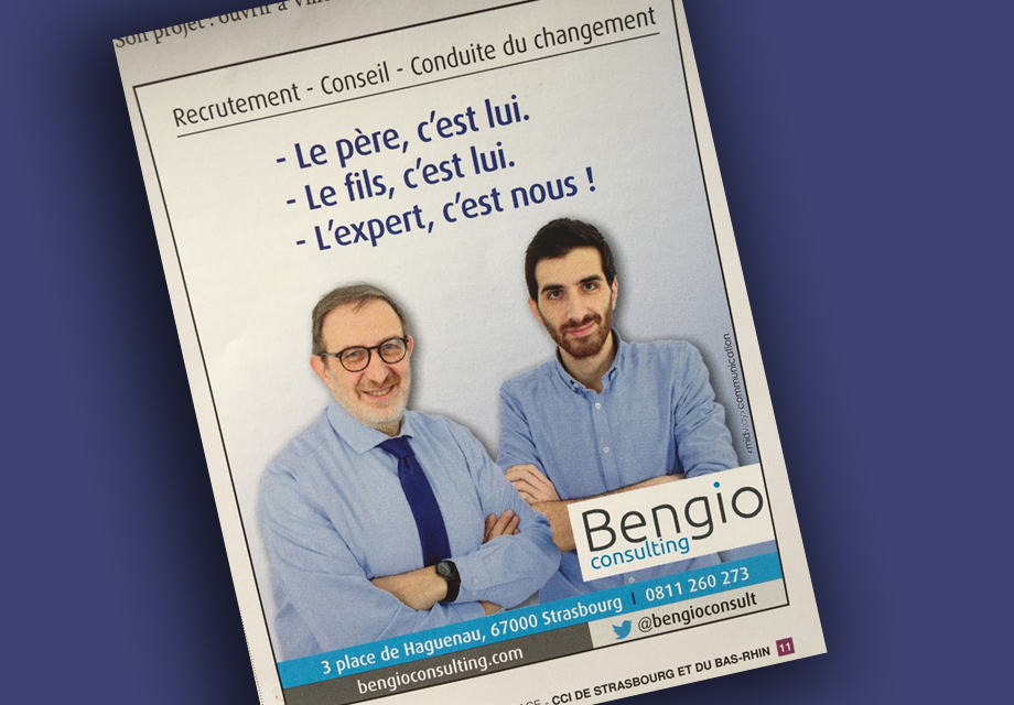 Pub corporate Bengio Consulting