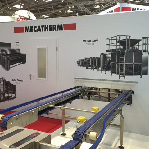 Photo du stand de Mecatherm pendant un salon