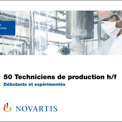 Campagne de recrutement Novartis