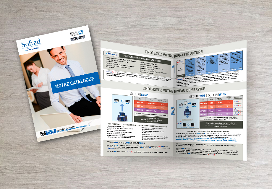 Catalogue Sofrad Couverture et page intérieure 2