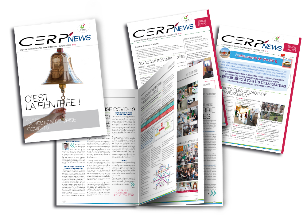 Journal interne de septembre CERP Cerp'news