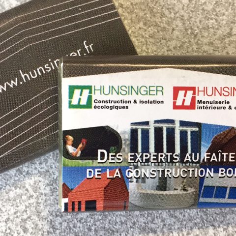 Chocolats personnalisés pour Hunsinger par Midway Communication