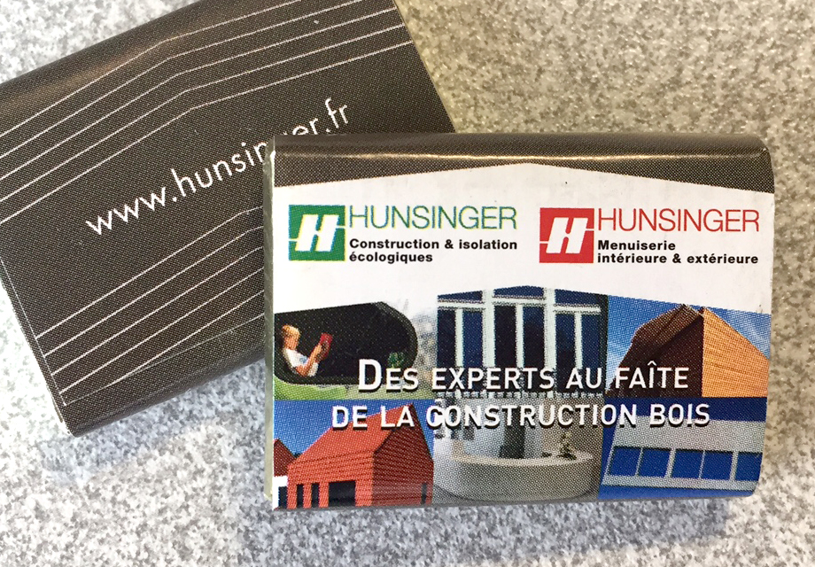 Chocolats personnalisés pour Hunsinger par Midway Communication