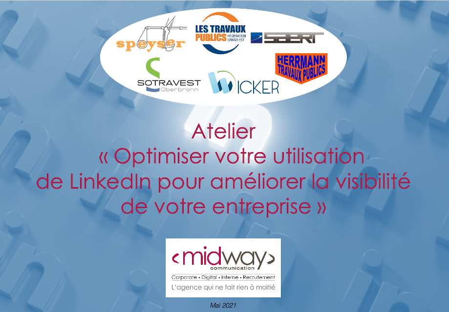 Atelier LinkedIn et les bonnes pratiques